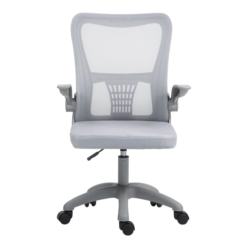 Καρέκλα γραφείου εργασίας Annalise  mesh γκρι 57x53x100εκ - Pakobazaar