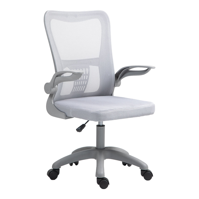Καρέκλα γραφείου εργασίας Annalise  mesh γκρι 57x53x100εκ - Pakobazaar