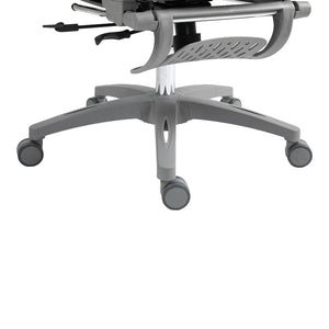 Καρέκλα γραφείου εργασίας Zenyk  mesh σε grey απόχρωση 63x70x126εκ - Image 11