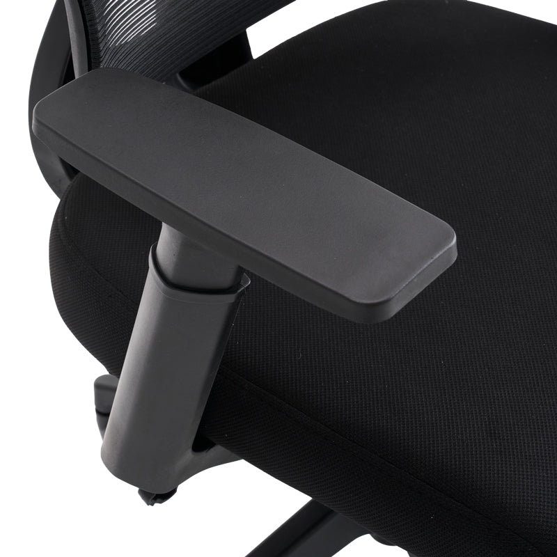 Καρέκλα γραφείου διευθυντή Cadrey  mesh μαύρο 67x64x120-128εκ - Pakobazaar