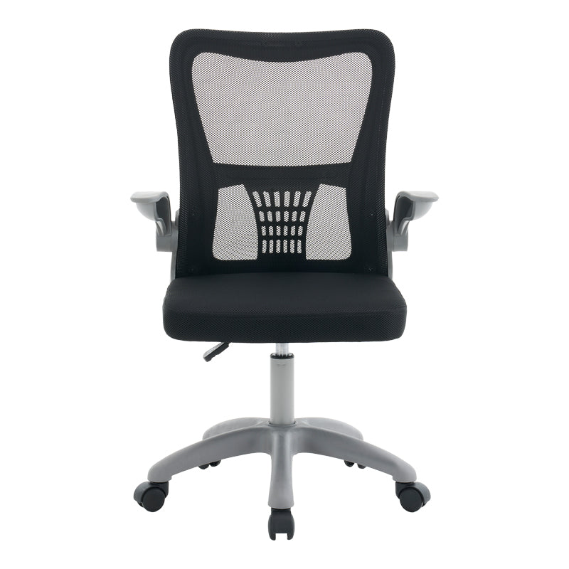 Καρέκλα γραφείου εργασίας Annalise  μαύρο mesh 57x53x100εκ