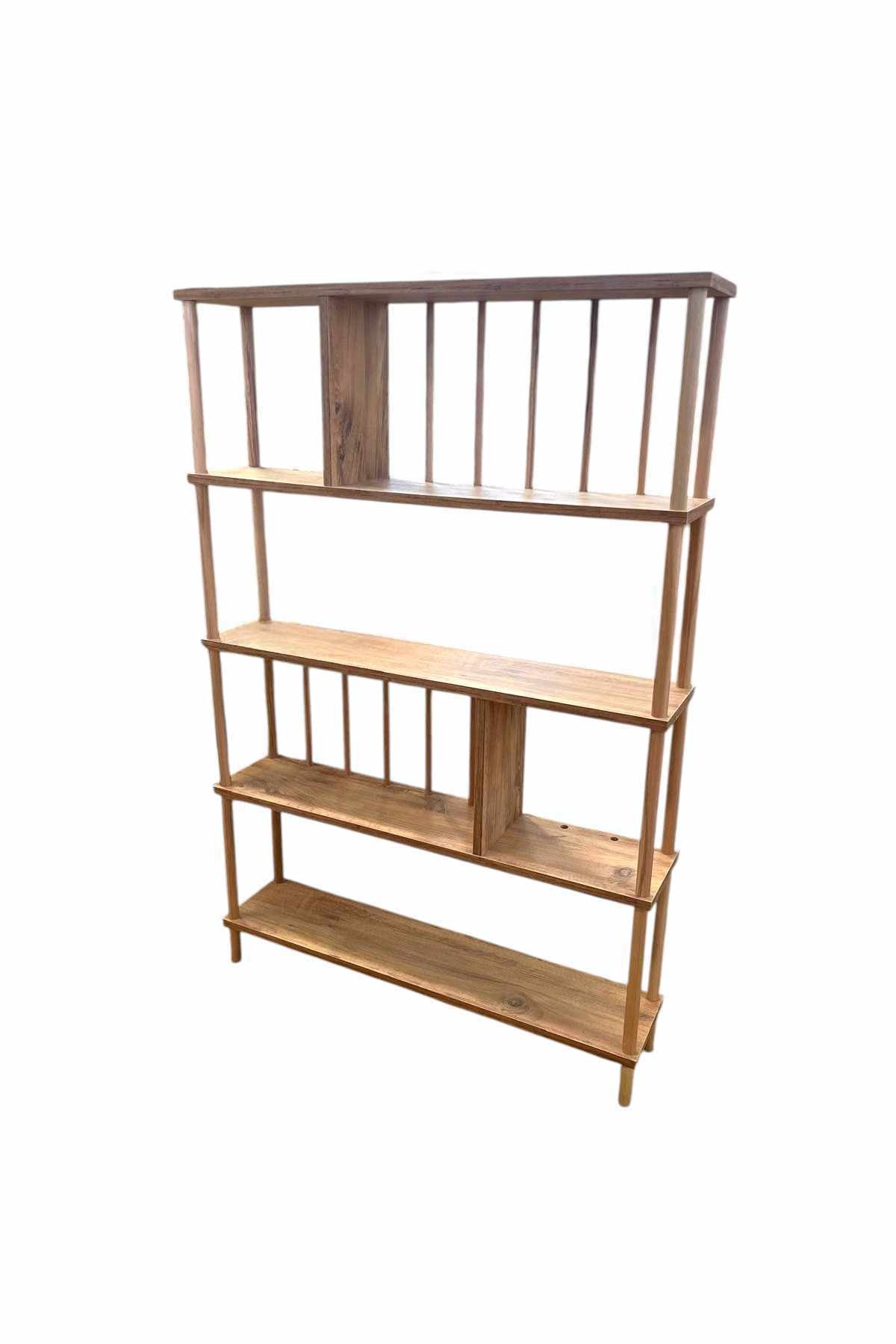 Βιβλιοθήκη Avdimou Δρυς Sapphire 90x20x137 εκ. Μελαμίνης - Pakobazaar