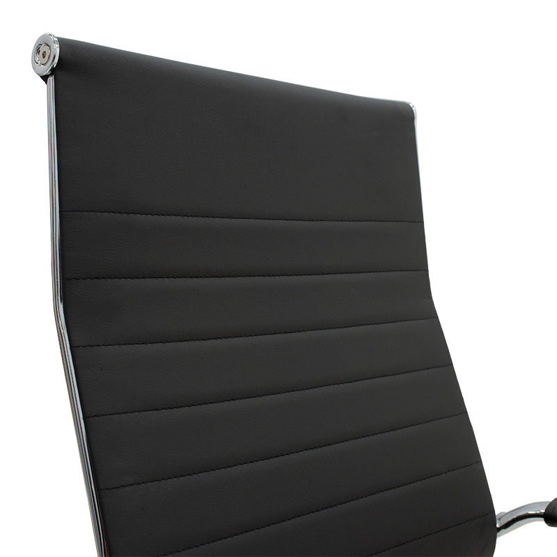 Καρέκλα γραφείου διευθυντή Valter  μαύρο pu 55.5x58x108εκ - Pakobazaar