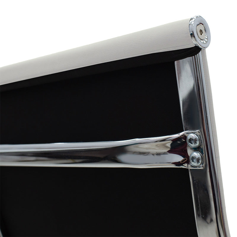 Καρέκλα γραφείου διευθυντή Valter  λευκό pu 55.5x58x108εκ - Image 7