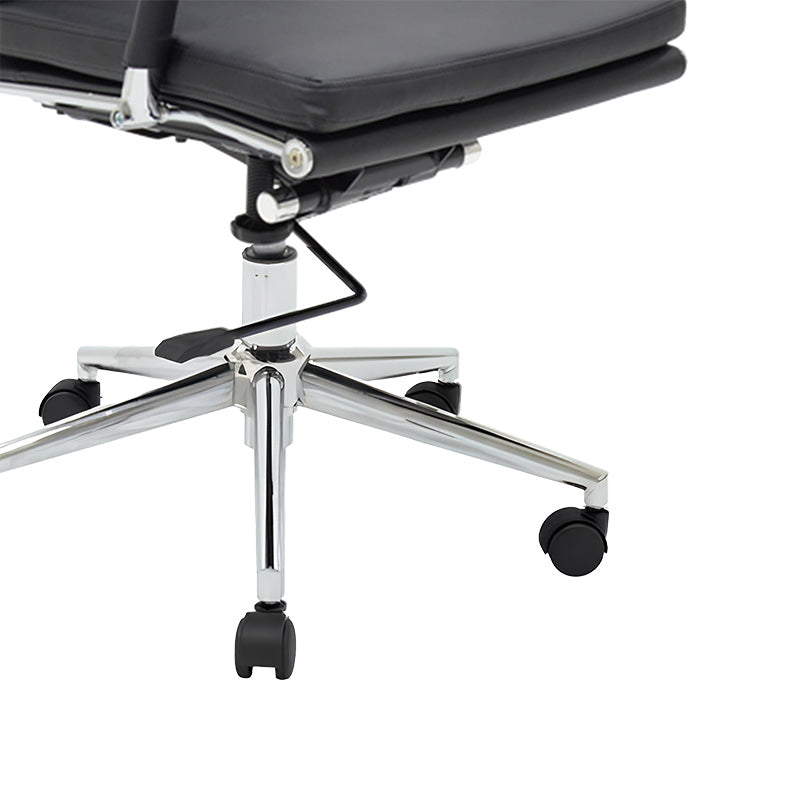 Καρέκλα γραφείου διευθυντή Tokyo  μαύρο pu 55.5x52x108εκ