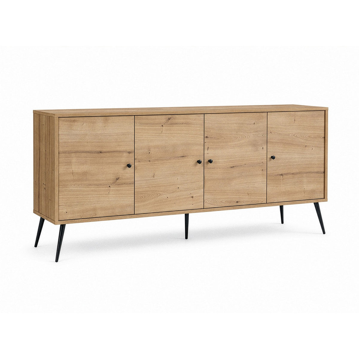 Κονσόλα Orthe Δρυς 180x41x80 εκ. Μελαμίνης
