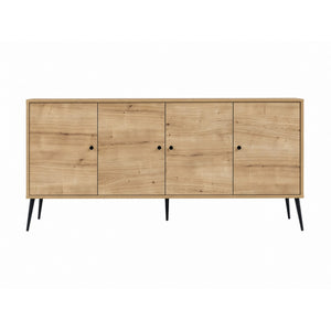 Κονσόλα Orthe Δρυς 180x41x80 εκ. Μελαμίνης
