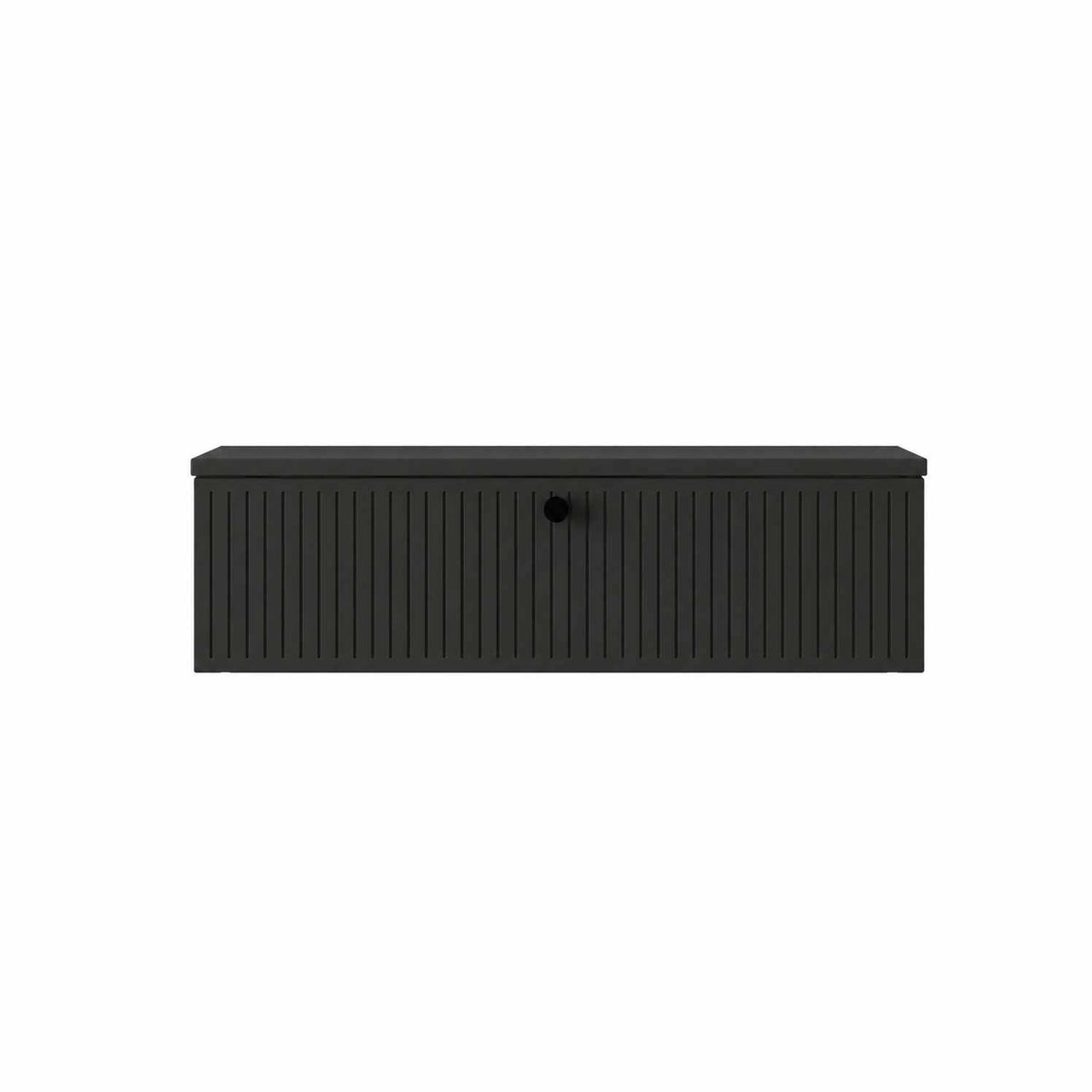 Μπουφές Methone Επιτοίχιος Γκρι 70x22x26 εκ. MDF