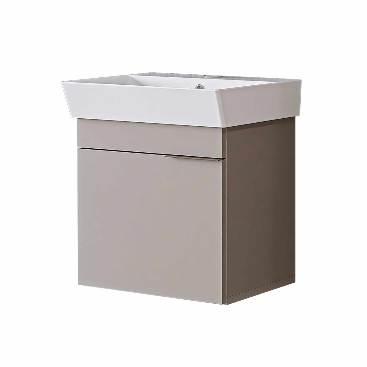 Έπιπλο Μπάνιου Με Νιπτήρα Nireida Αμμόλιθος 49x38.6x54 εκ. Μελαμίνης - Pakobazaar
