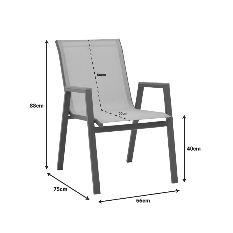 Τραπεζαρία Kliton-Azelie  σετ 7τεμ σε σαμπανιζέ απόχρωση 150x80x74εκ - Image 8