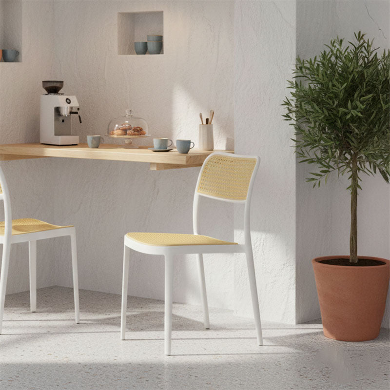 Καρέκλα Westley  pp φυσικό-λευκό 55x47x81εκ - Pakobazaar