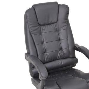 Καρέκλα γραφείου διευθυντή Toronsi  μαύρο pu 60x68x128εκ - Pakobazaar