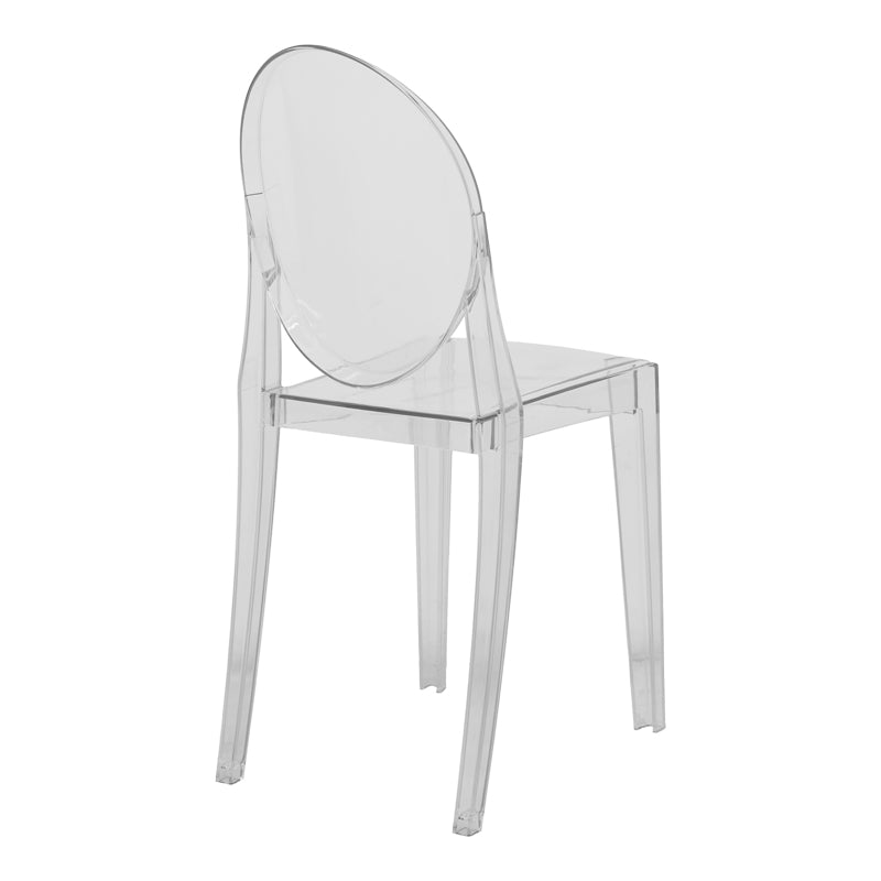 Καρέκλα Narova  διάφανο PC 40x45x92εκ