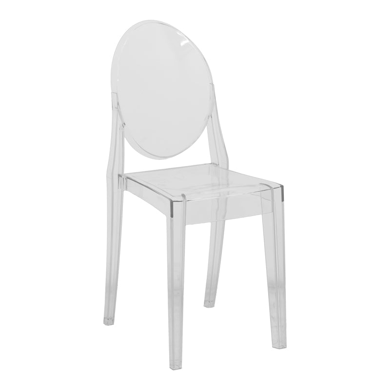 Καρέκλα Narova  διάφανο PC 40x45x92εκ - Pakobazaar