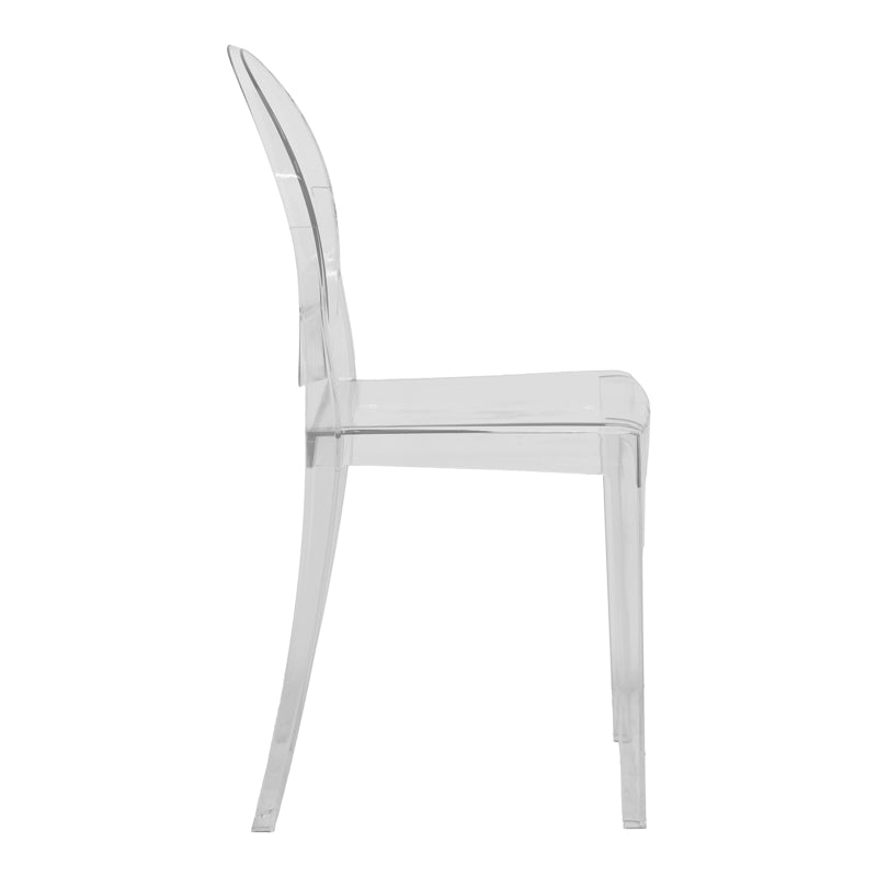 Καρέκλα Narova  διάφανο PC 40x45x92εκ