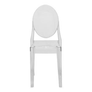 Καρέκλα Narova  διάφανο PC 40x45x92εκ