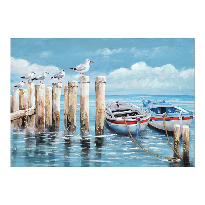 Πίνακας σε καμβά Port Inart 100x3x70εκ - Pakobazaar