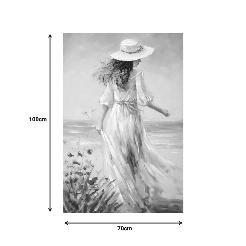 Πίνακας σε καμβά Avra Ι Inart 60x3x90εκ - Image 2