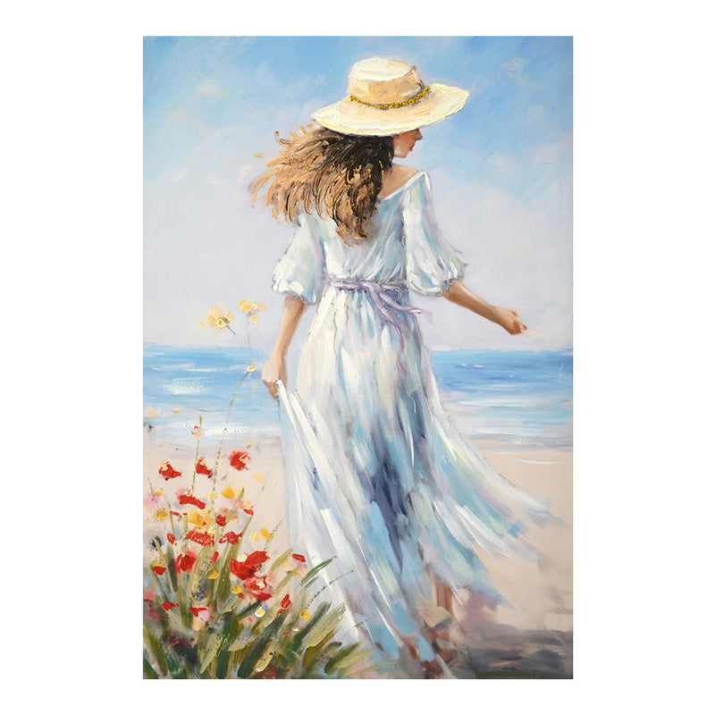 Πίνακας σε καμβά Avra Ι Inart 60x3x90εκ - Image 1