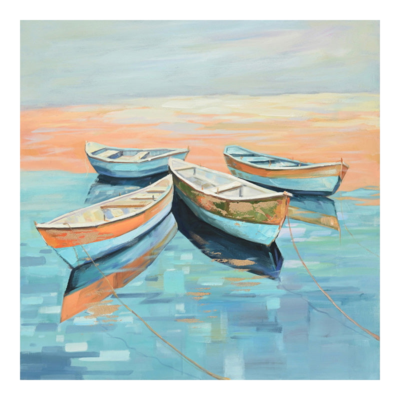 Πίνακας σε καμβά Boatty Inart 100x3x100εκ - Image 1