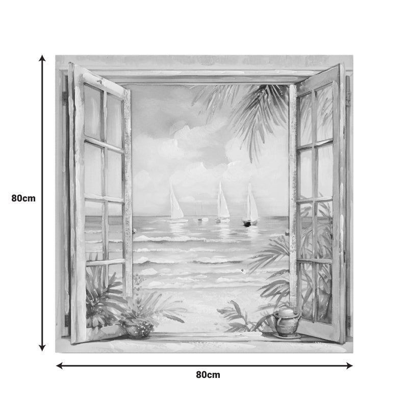 Πίνακας σε καμβά Deive Ι 3D Inart 80x3x80εκ - Pakobazaar