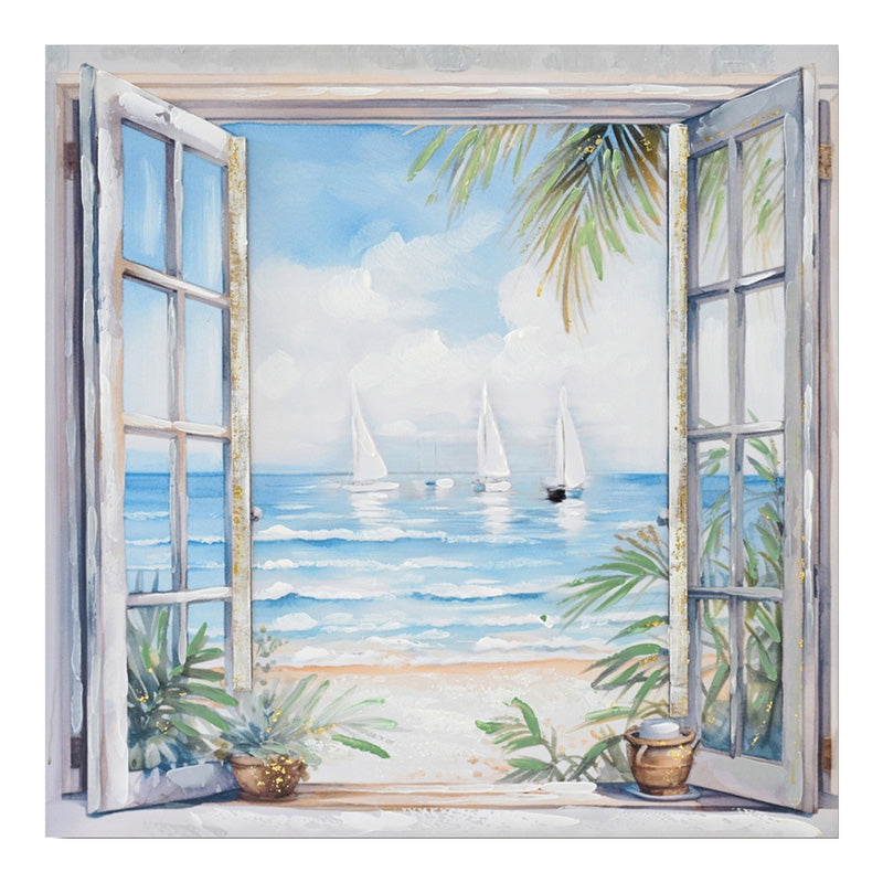 Πίνακας σε καμβά Deive Ι 3D Inart 80x3x80εκ - Pakobazaar