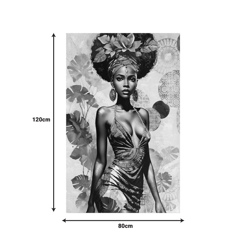 Πίνακας σε καμβά Georgina 3D Inart 80x3x120εκ - Pakobazaar