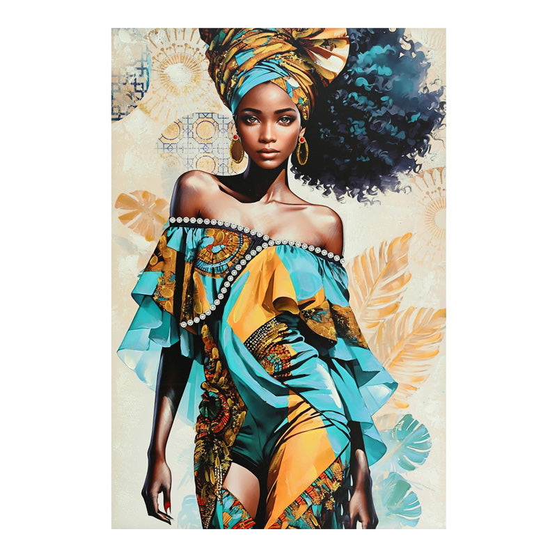 Πίνακας σε καμβά Georgina I 3D Inart 80x3x120εκ - Pakobazaar