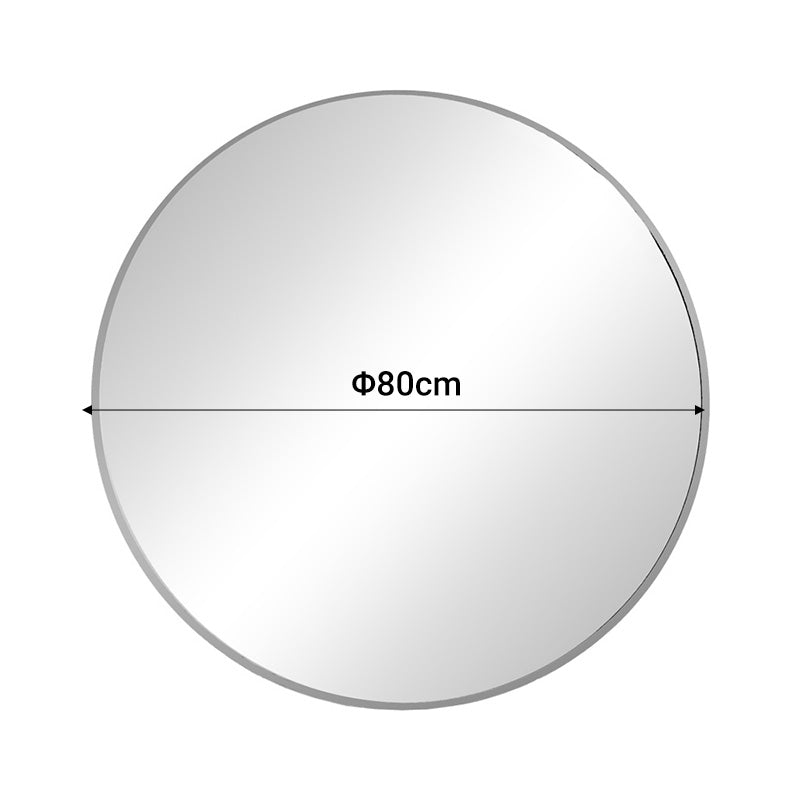 Καθρέπτης Emmett  χρυσό αλουμίνιο Φ80x2.5εκ - Pakobazaar