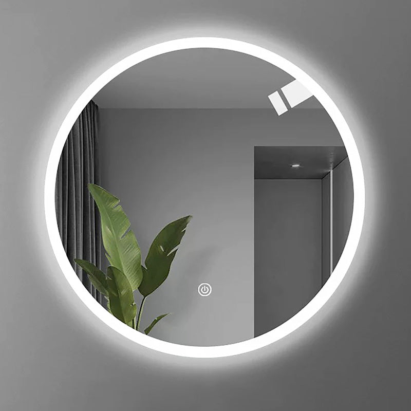 Καθρέπτης Led Lucox  pp-αλουμίνιο Φ60x3εκ - Pakobazaar