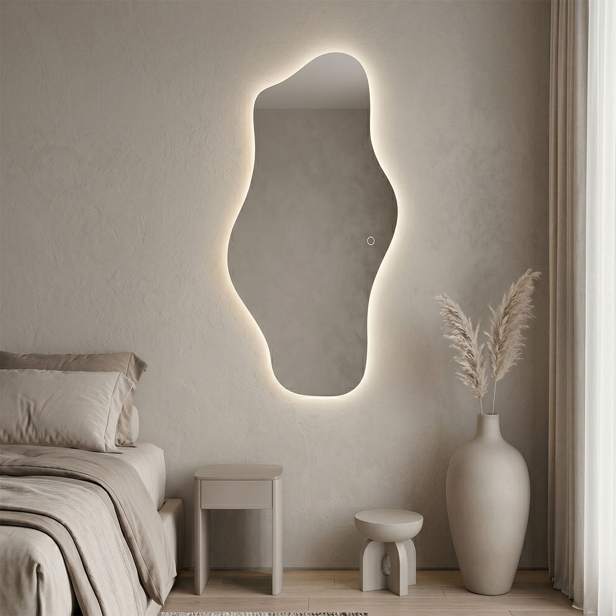 Καθρέπτης Eliona  led 60x2.5x120εκ - Pakobazaar