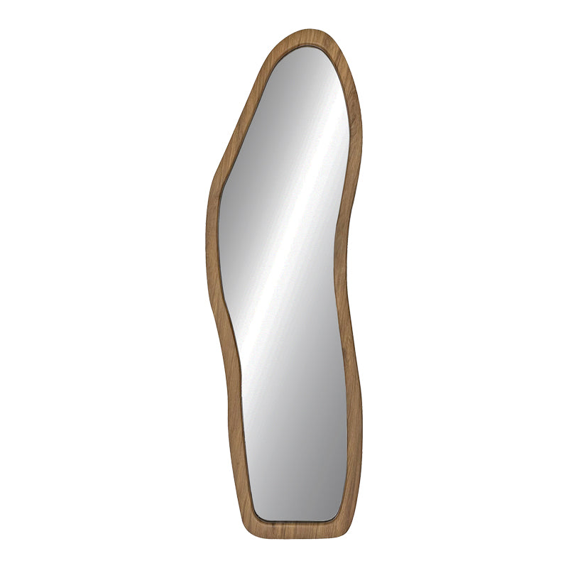 Καθρέπτης Quene  mdf σε φυσική απόχρωση 50x1.5x150εκ - Pakobazaar
