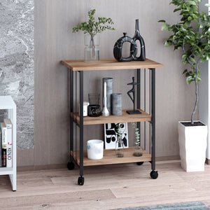Ραφιέρα Nefeli Καφέ 60x40x73 εκ. MDF