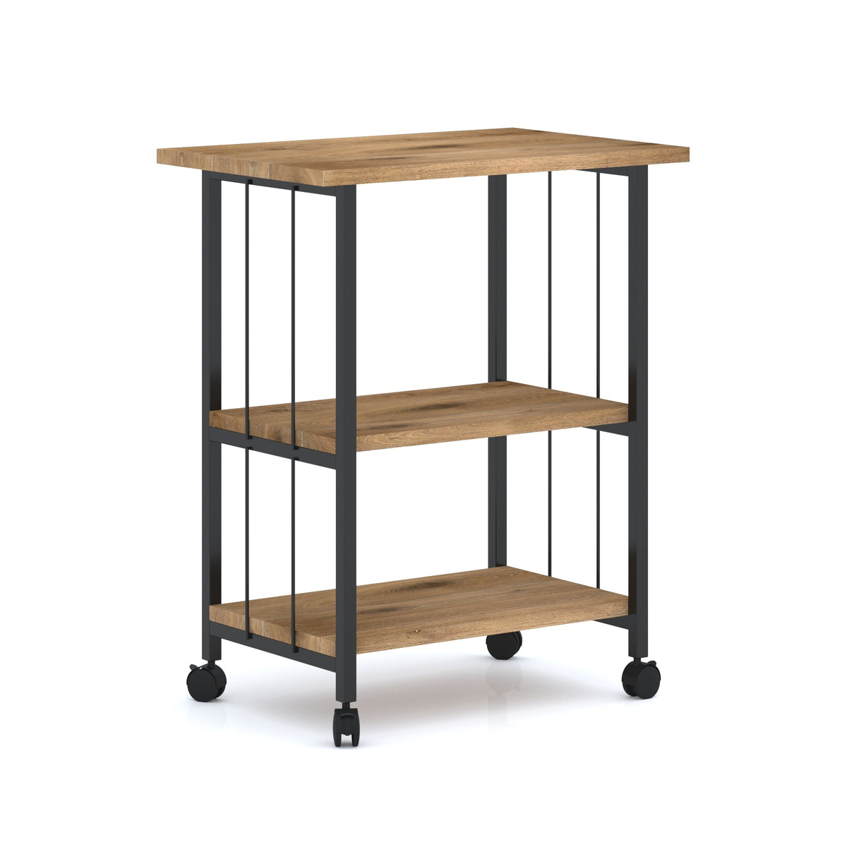 Ραφιέρα Nefeli Καφέ 60x40x73 εκ. MDF