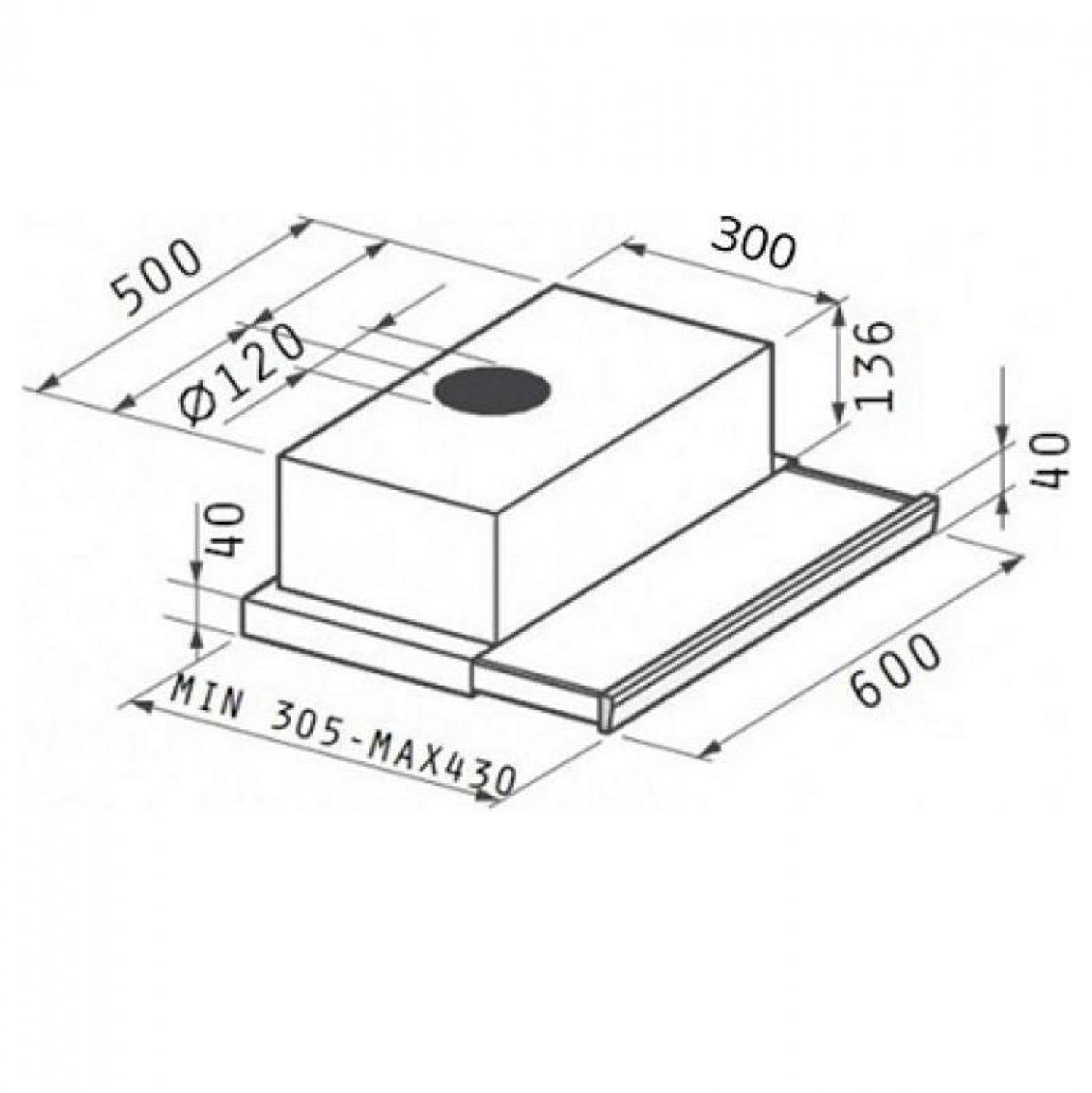 ΑΠΟΡΡΟΦΗΤΗΡΑΣ ΣΥΡΟΜΕΝΟΣ MAIDTEC BY PYRAMIS 60EK ΙΝΟΧ 7012ΜΤ (065006902) - Pakobazaar