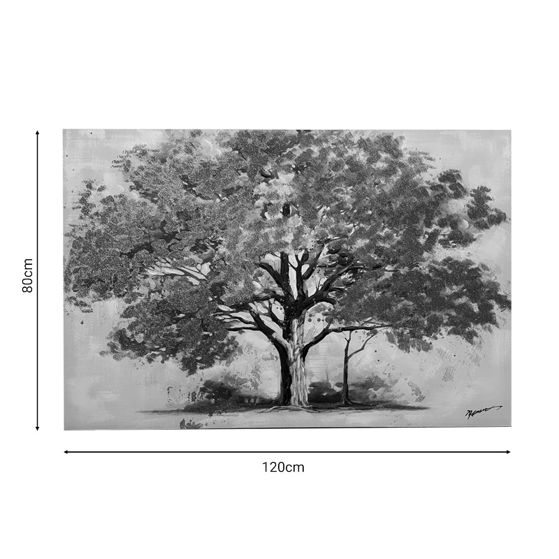 Πίνακας σε καμβά Blafo Inart 120x3x80εκ - Image 2