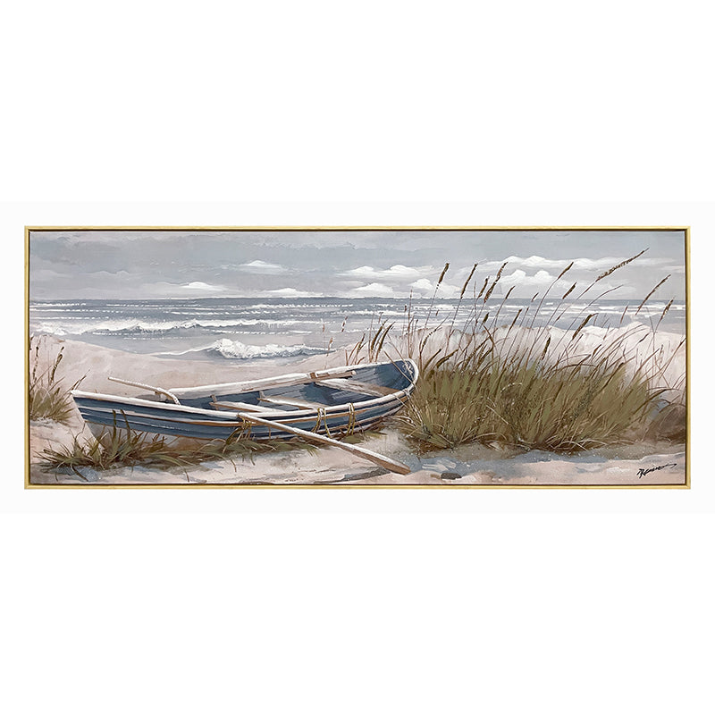 Πίνακας σε καμβά Barcu Inart με πλαίσιο 150x3.5x60εκ - Pakobazaar