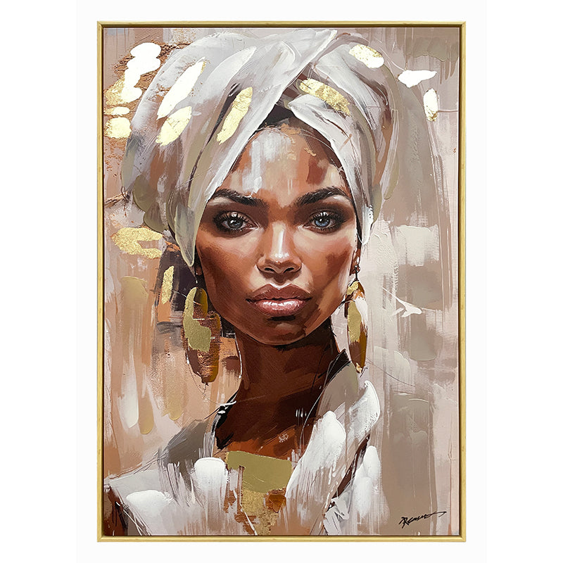 Πίνακας σε καμβά Gazel I Inart 70x3.5x100εκ - Image 1