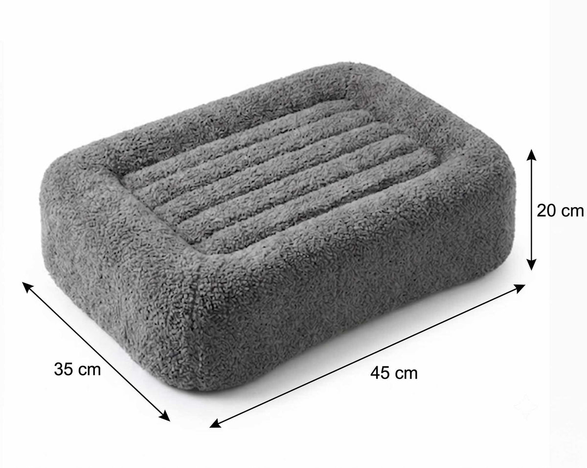 Σκαμπό Τουαλέτας Vrouva Ανθρακί - Teddy 45x35x20 εκ. Μελαμίνης