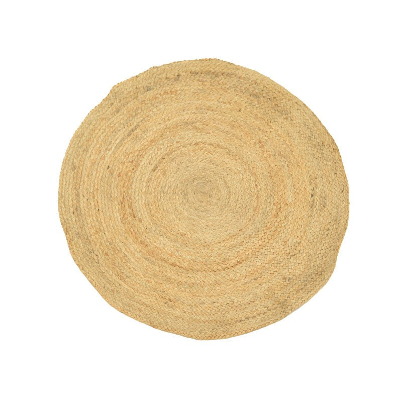 Χαλί Solon Inart φυσικό γιούτα 100x100x1εκ - Image 1