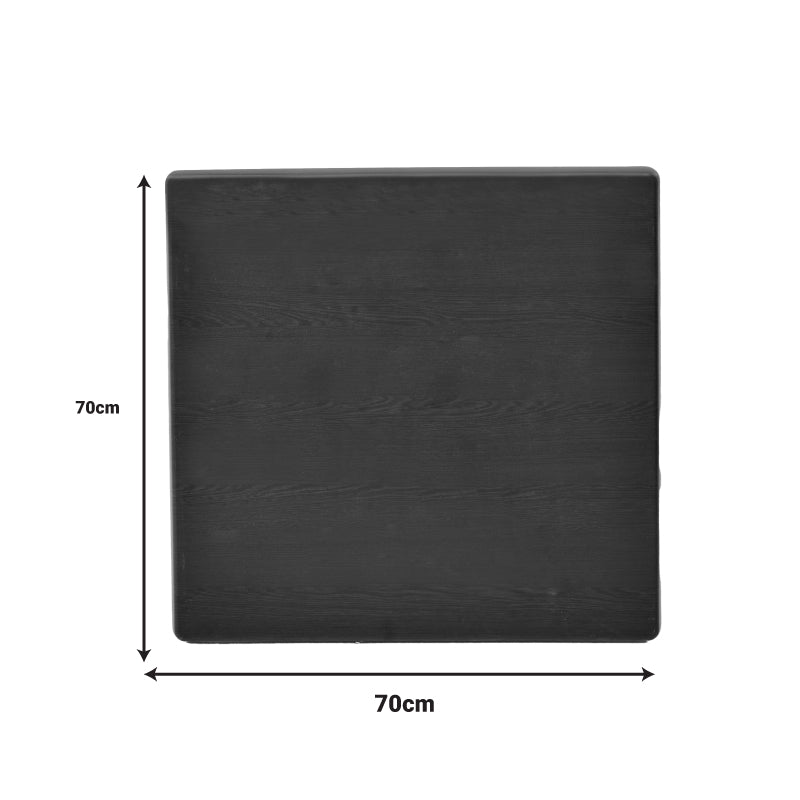 Επιφάνεια τραπεζιού Bello  τ.Werzalit wenge 70x70εκ - Image 3