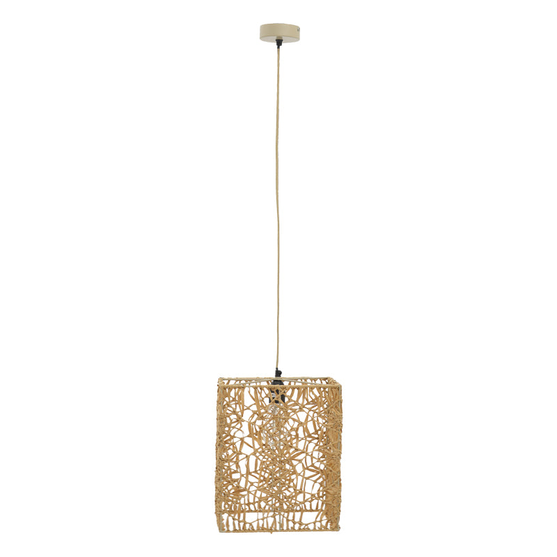 Φωτιστικό οροφής Dorotan Inart E27 φυσικό 30x27x110εκ - Pakobazaar