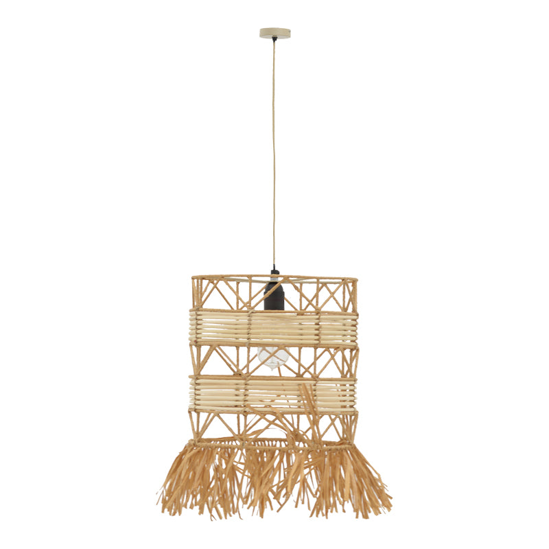 Φωτιστικό οροφής Crossio Inart E27 φυσικό Φ30x110εκ - Pakobazaar