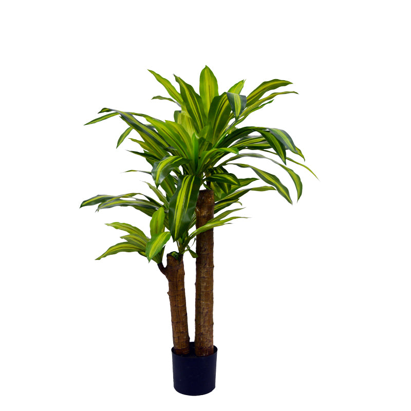 Διακοσμητικό φυτό Dracaena σε γλάστρα Inart πράσινο pp Υ110εκ - Image 1