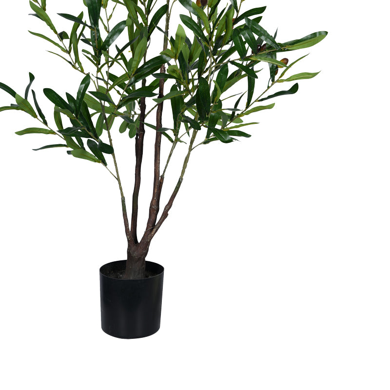 Διακοσμητικό φυτό Olive tree σε γλάστρα Inart πράσινο pp Υ120εκ - Pakobazaar