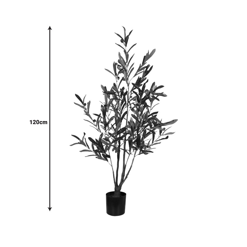Διακοσμητικό φυτό Olive tree σε γλάστρα Inart πράσινο pp Υ120εκ - Pakobazaar