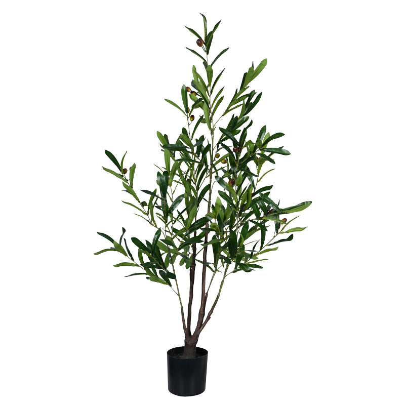 Διακοσμητικό φυτό Olive tree σε γλάστρα Inart πράσινο pp Υ120εκ - Pakobazaar
