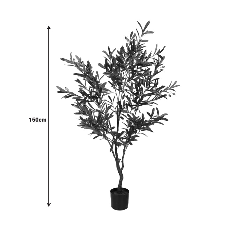 Διακοσμητικό φυτό Olive tree I σε γλάστρα Inart πράσινο pp Υ150εκ - Pakobazaar