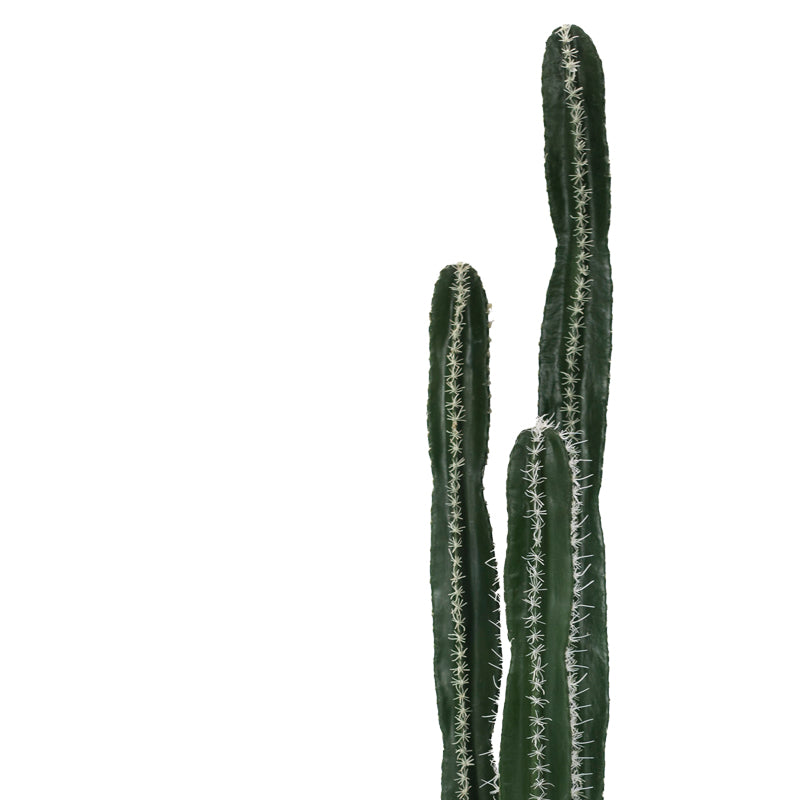 Διακοσμητικό φυτό Cactus II σε γλάστρα Inart πράσινο pp Υ155εκ - Pakobazaar