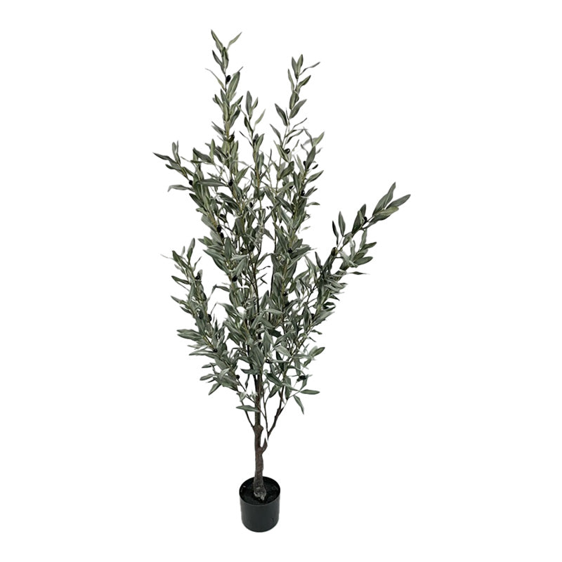 Διακοσμητικό φυτό Olive tree II σε γλάστρα Inart πράσινο pp Υ160εκ - Pakobazaar